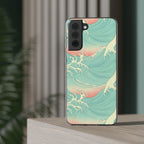 Seafoam Waves | Clear Case