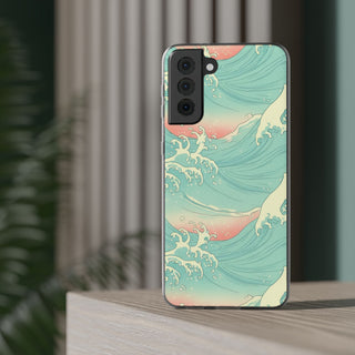 Seafoam Waves | Clear Case