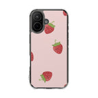Strawberry Blush | Clear MagSafe Case