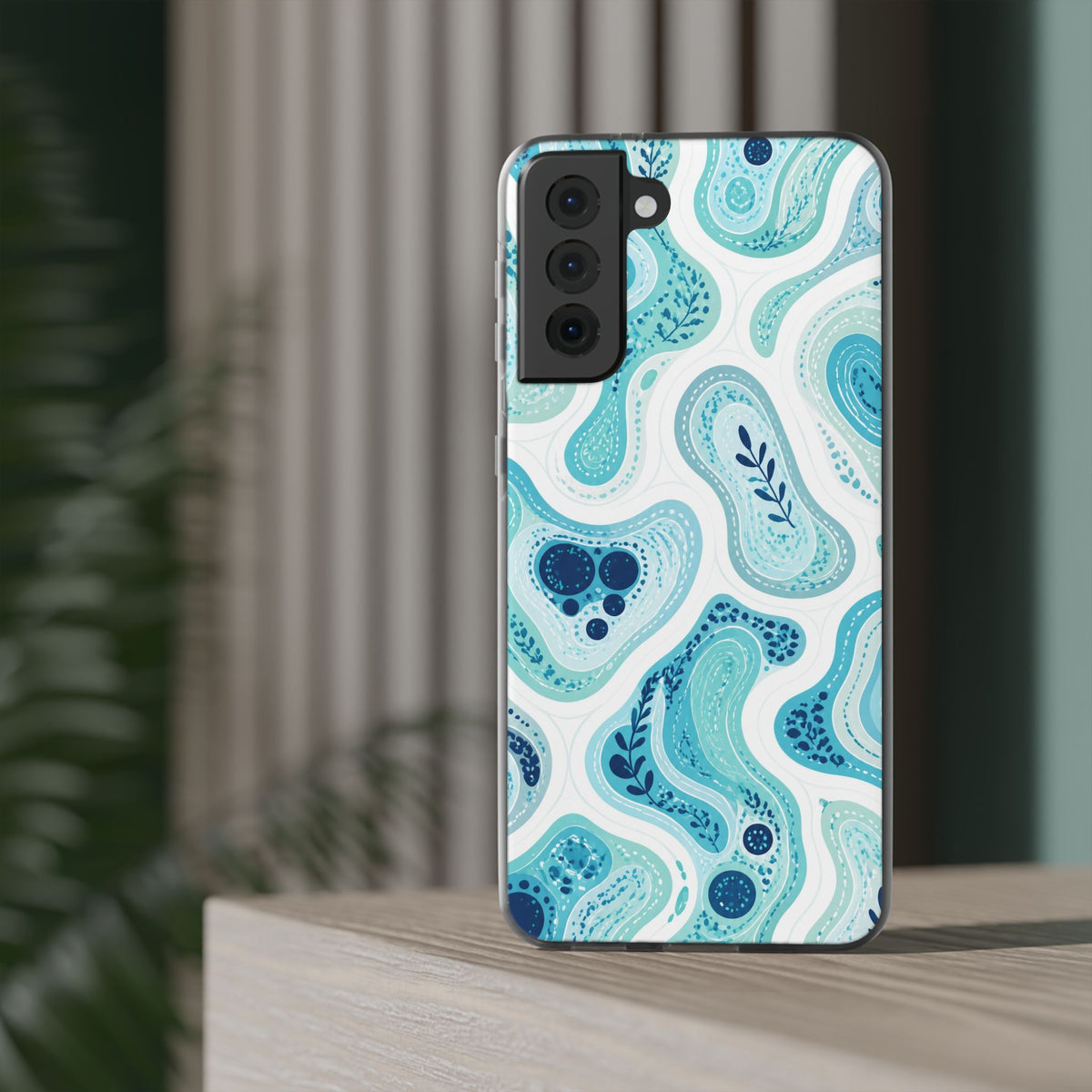 Aqua Tributaries | Clear Case — product image 22