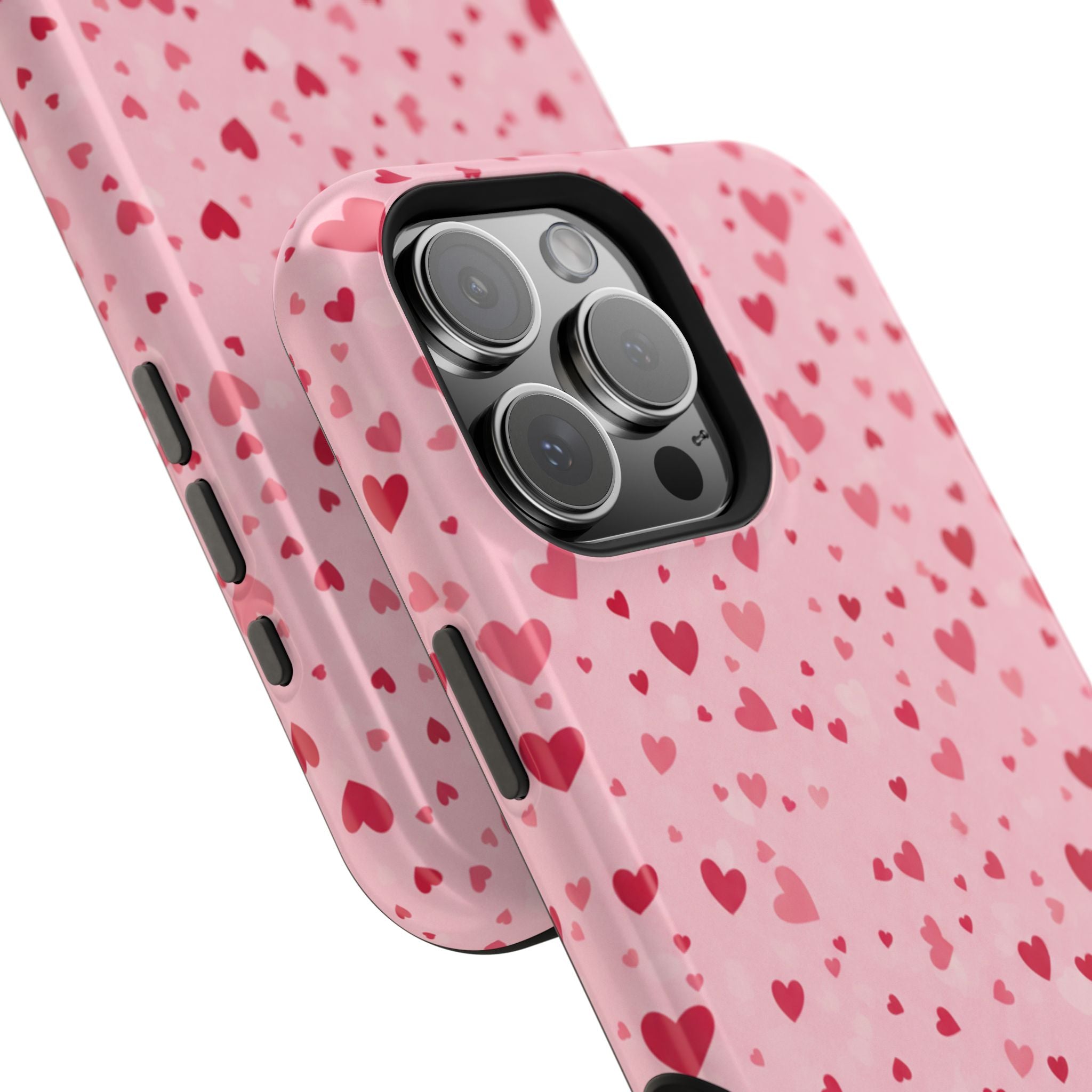 Blush Ditsy Heart | Tough MagSafe Case