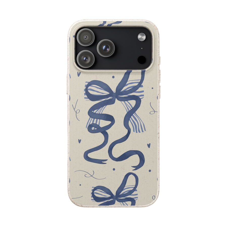 Indigo Ribbon | Biodegradable Case