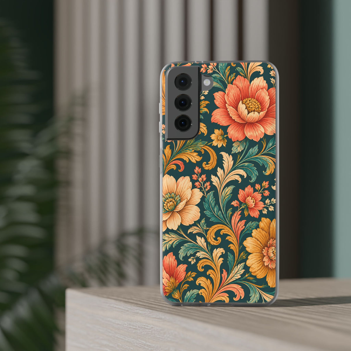 Baroque Bloom | Clear Case — product image 20