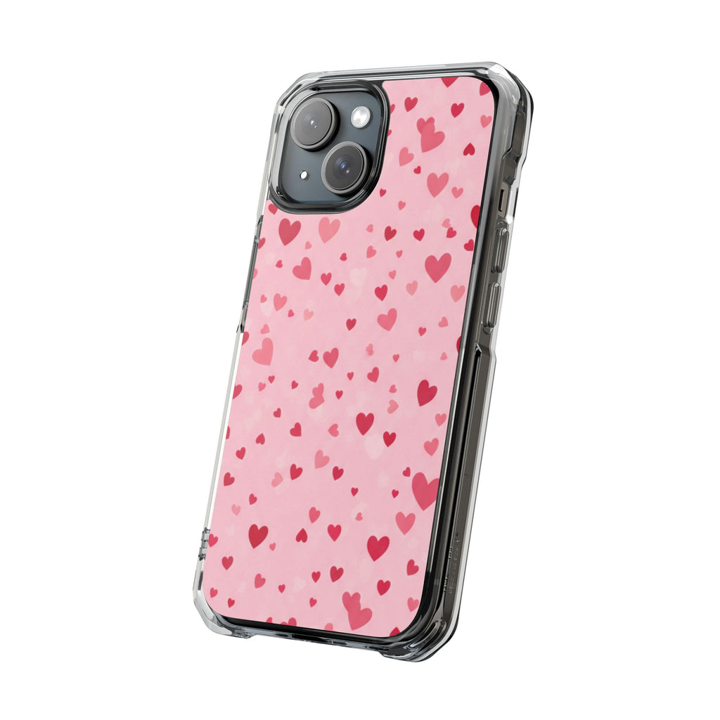 Heart Sprinkle | Clear MagSafe Case