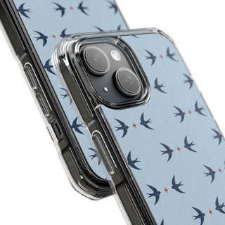 Powder Blue | Clear MagSafe Case
