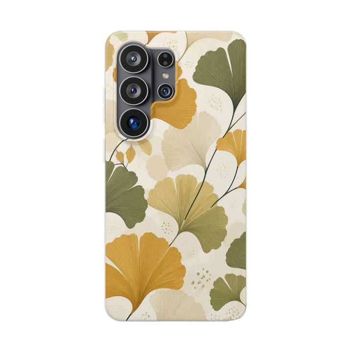 Ginkgo Print phone case design