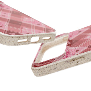 Heart Plaid | Biodegradable Case