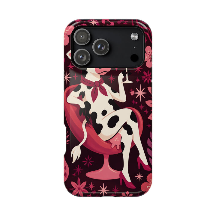 Berry Bovine | Tough MagSafe Case
