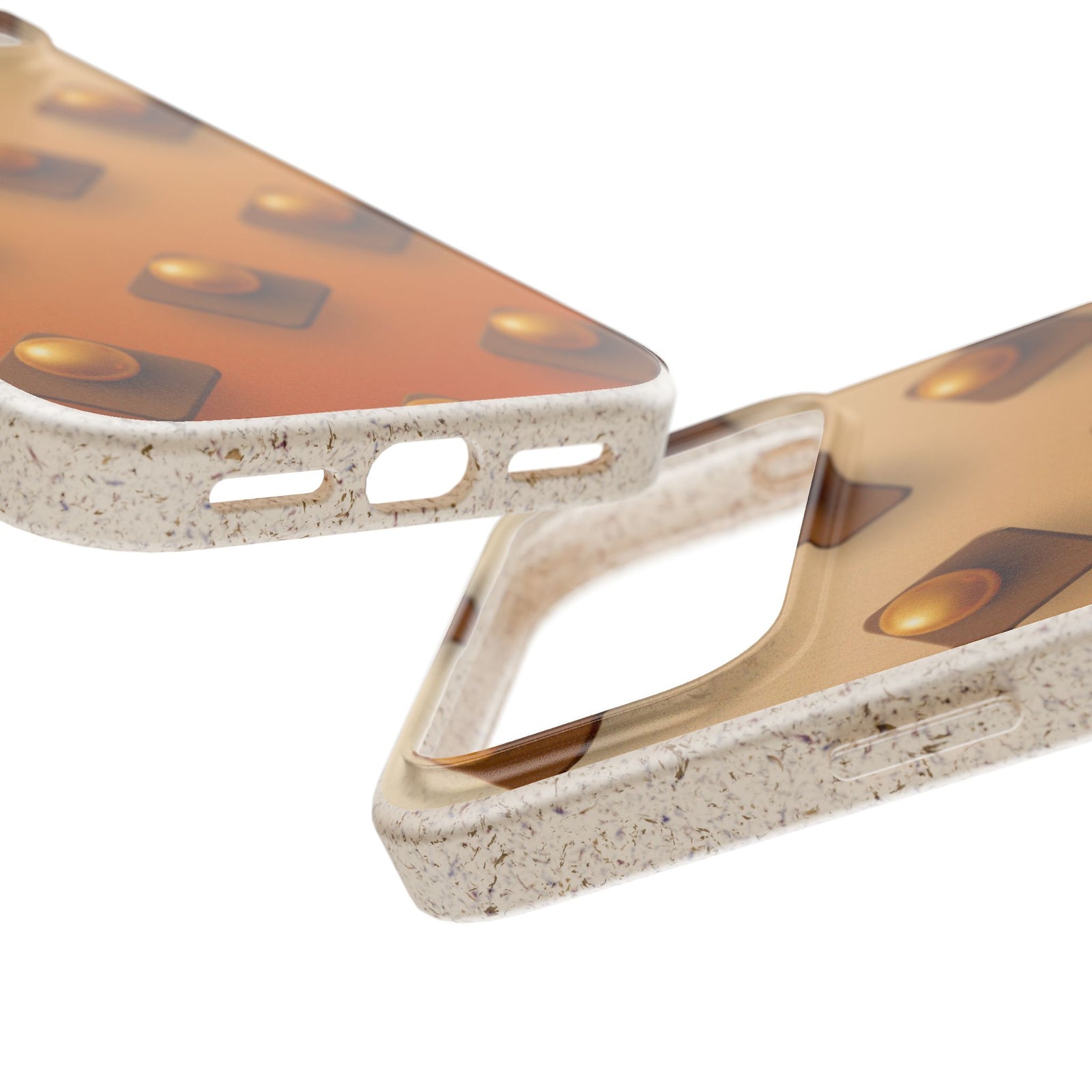 Amber Studs | Biodegradable Case