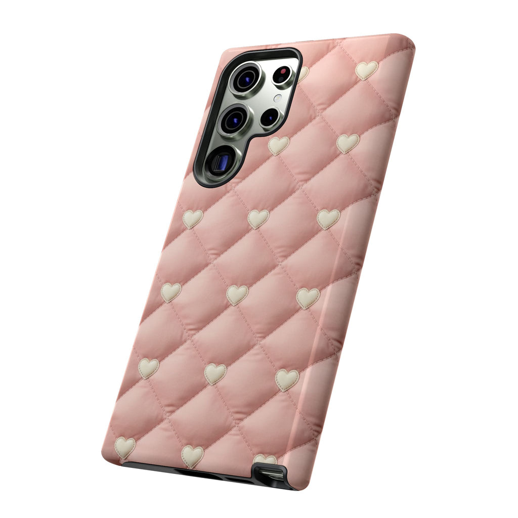 Cream Love Quilt | Tough Case