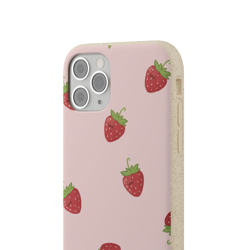 Blush Strawberry | Biodegradable Case