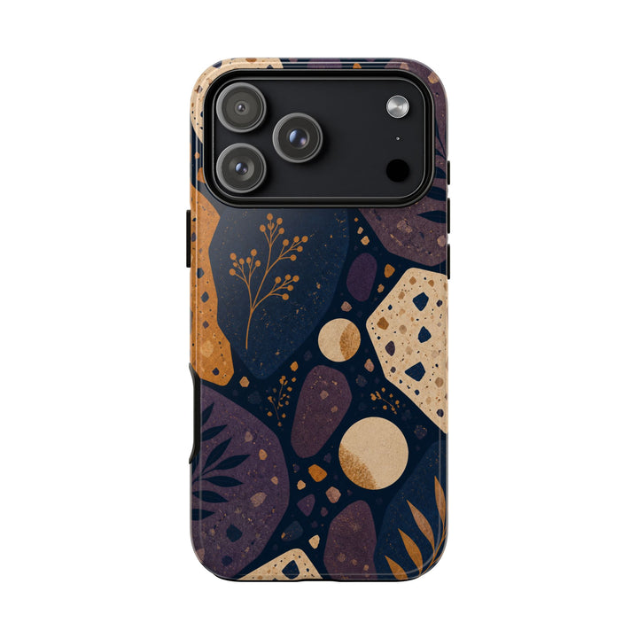 Terrazzo Twilight phone case design