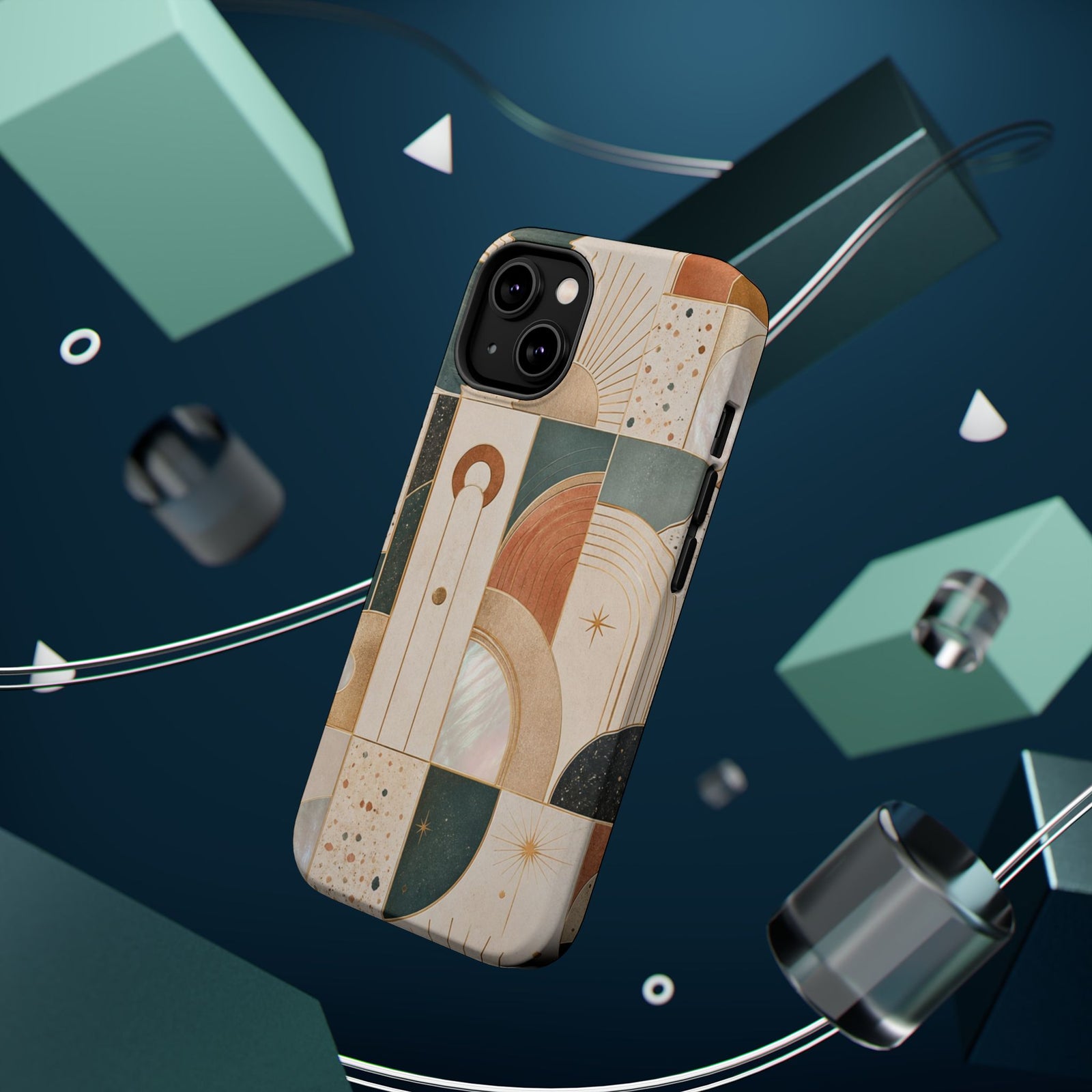 Deco Aura Tiles | Tough MagSafe Case