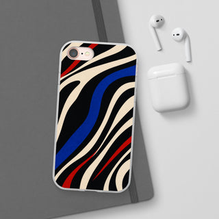Zebra Rush | Frosted Clear Case — product image 54
