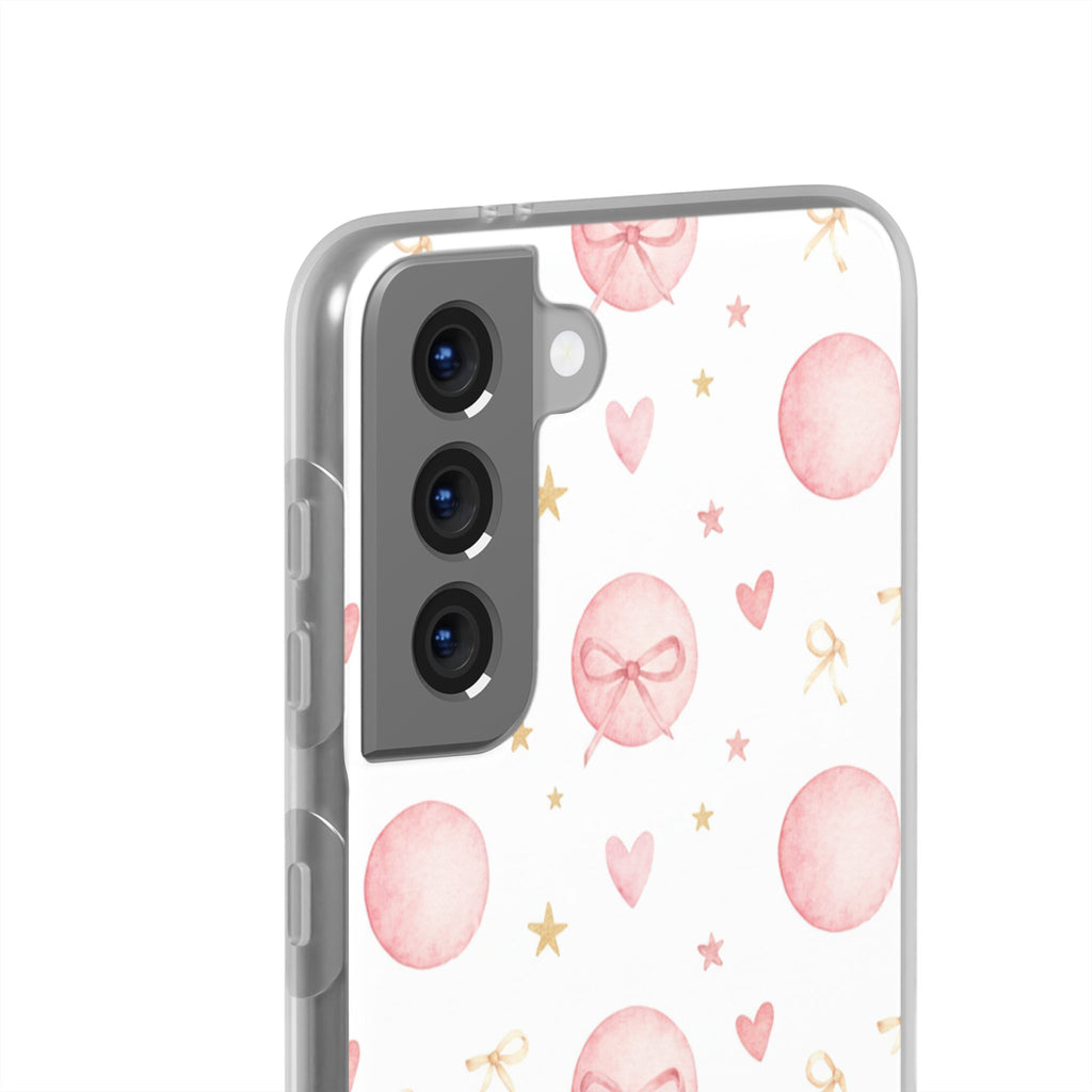Pink Bows | Galaxy Clear Case