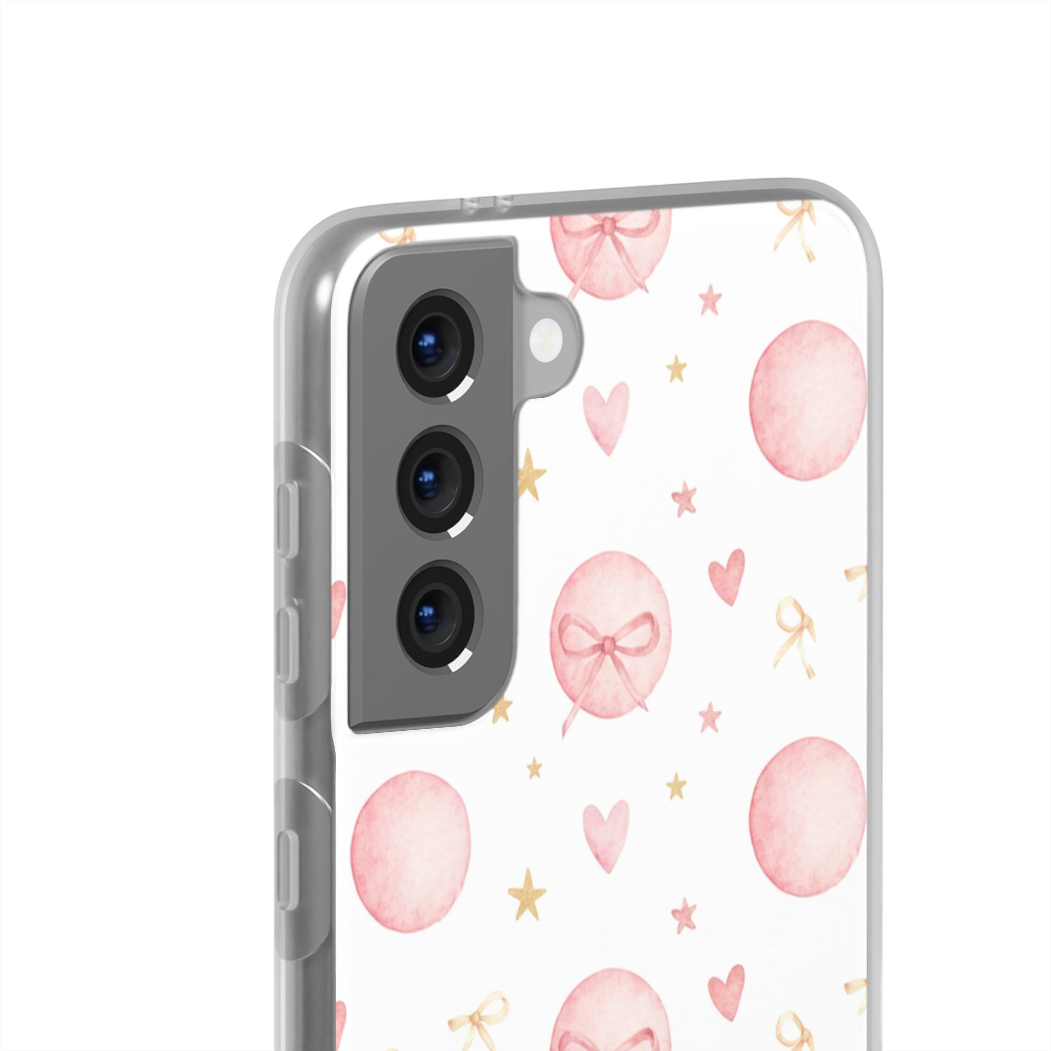 Pink Bows | Galaxy Clear Case