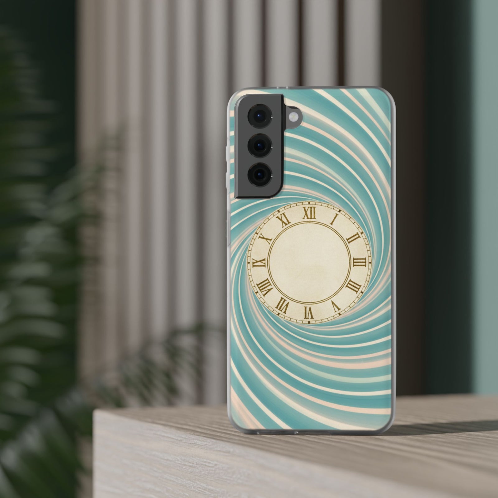 Clock Ripple | Clear Case
