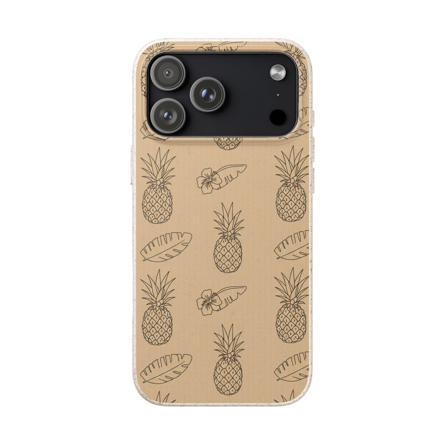 Pineapple Sketch | Biodegradable Case