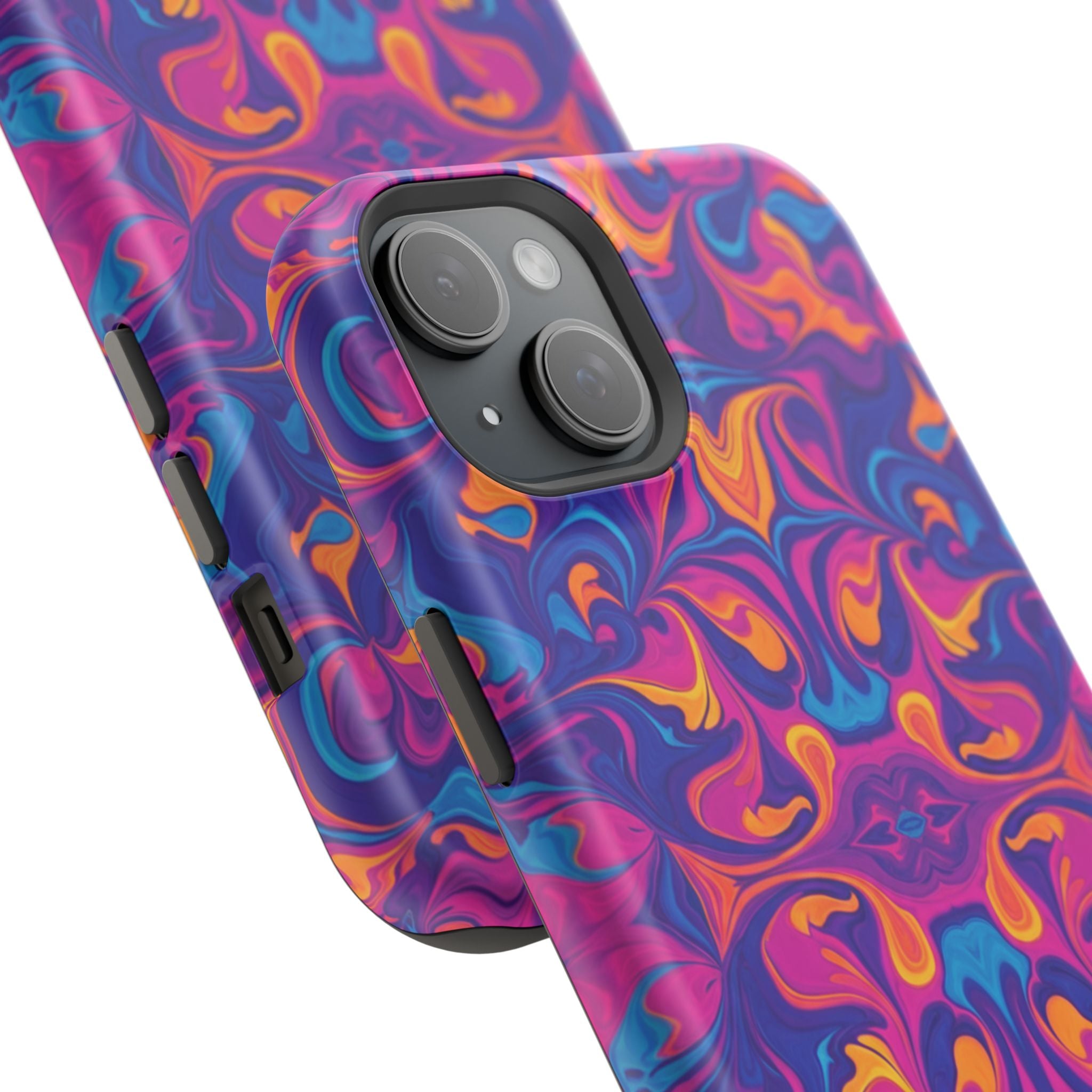 Neon Swirl | Tough MagSafe Case