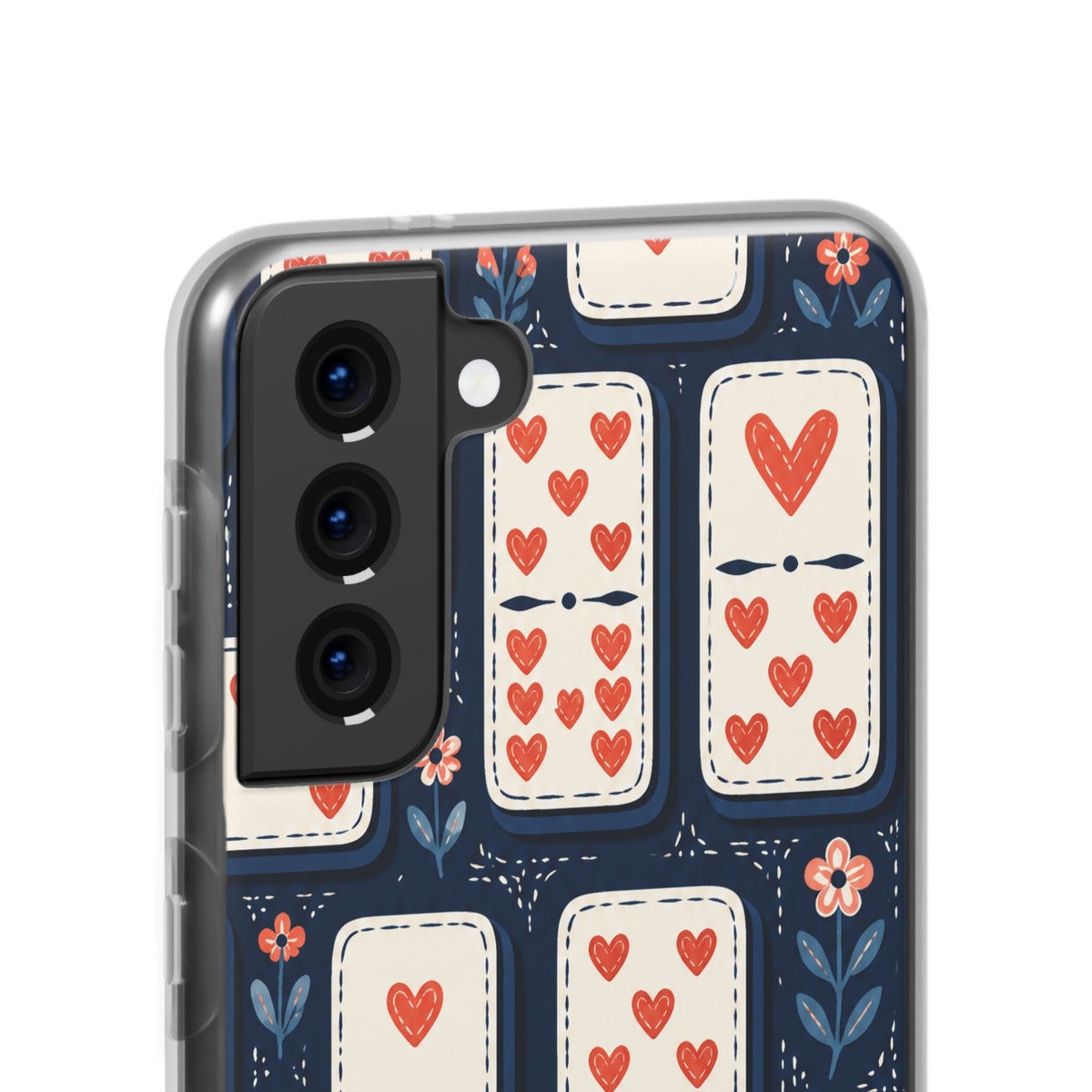 Heart Dominoes | Clear Case — product image 21