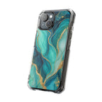 Turquoise Veins | Clear MagSafe Case — product image 17