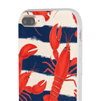 Lobster Stripe | Frosted Clear Case — product image 55