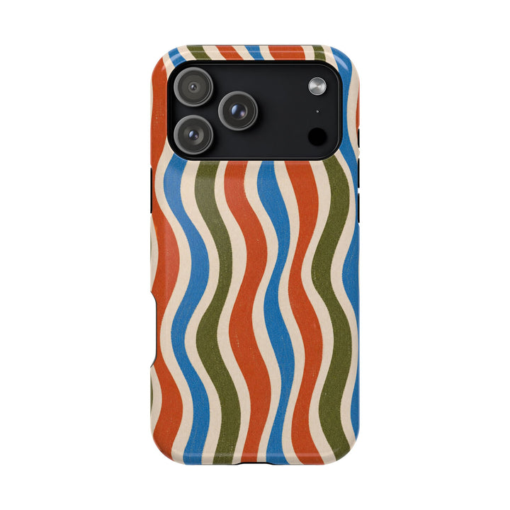 Terracotta Cobalt | Tough MagSafe Case