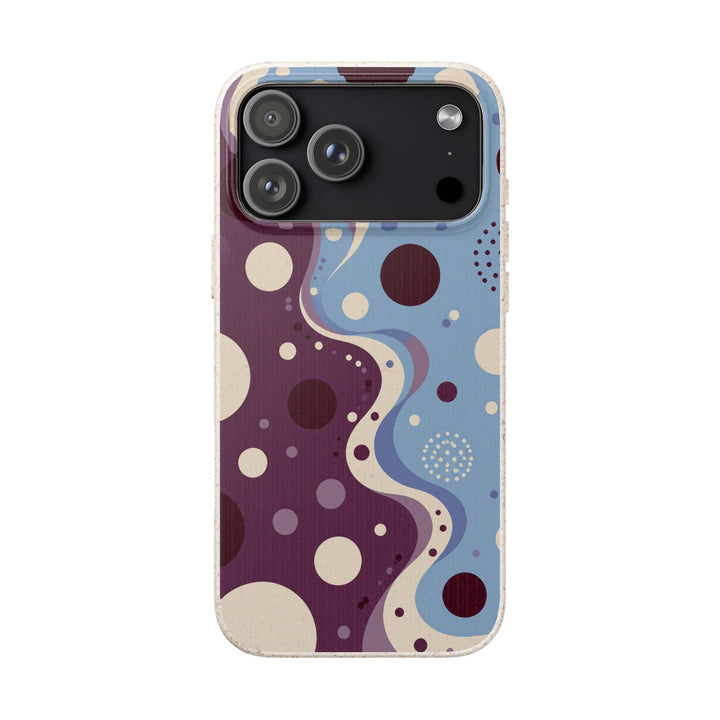 Plum Orbits | Biodegradable Case