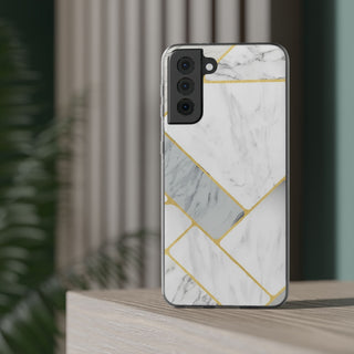 Coral Orbit | Clear Case