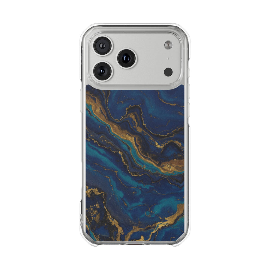 Noir Swirl | Clear MagSafe Case
