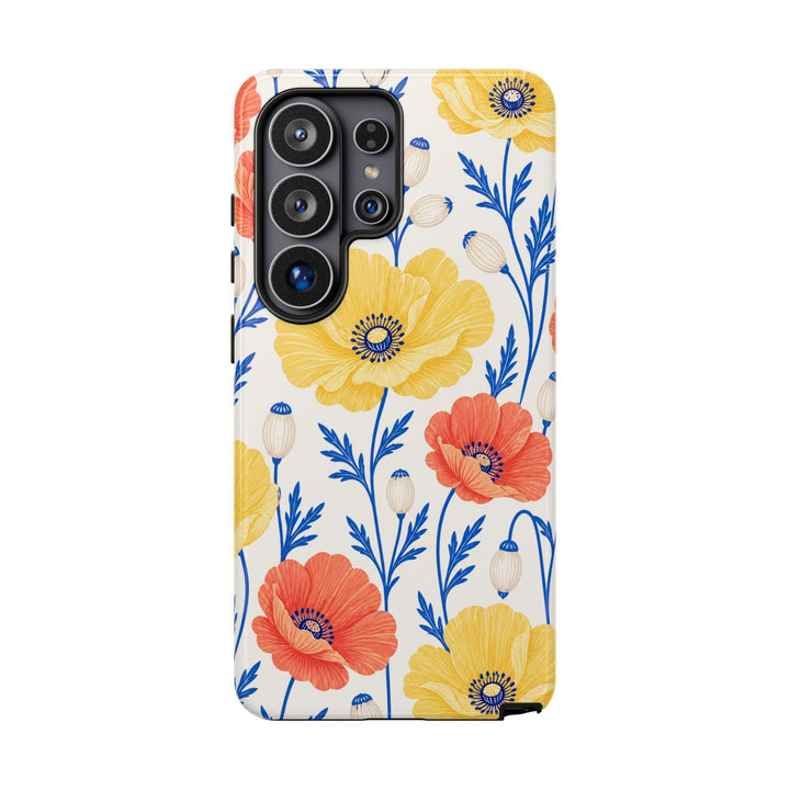 Butter Poppies phone case design