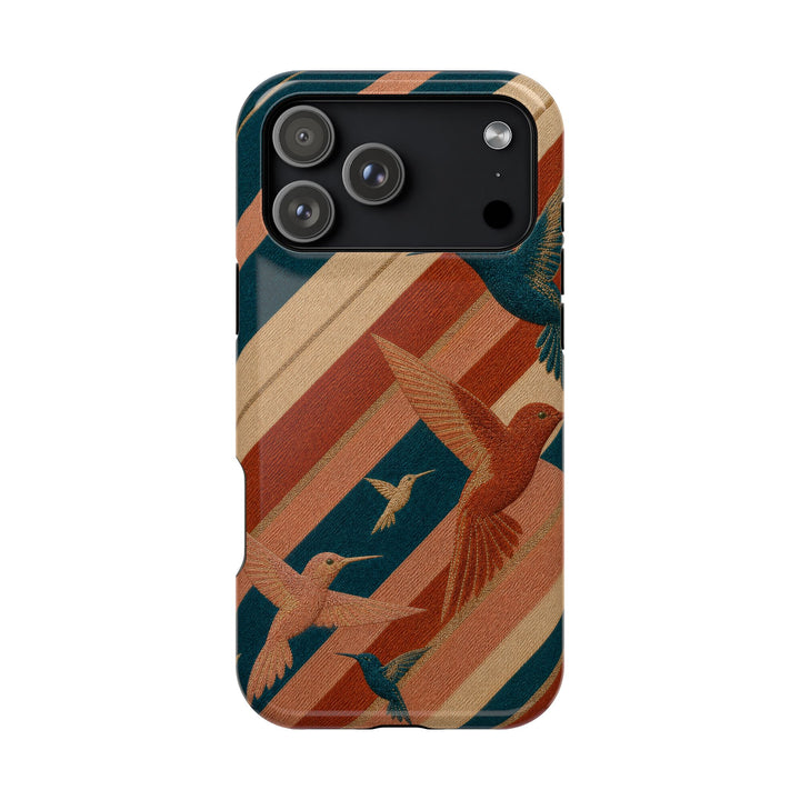 Twill Hummingbird | Tough MagSafe Case