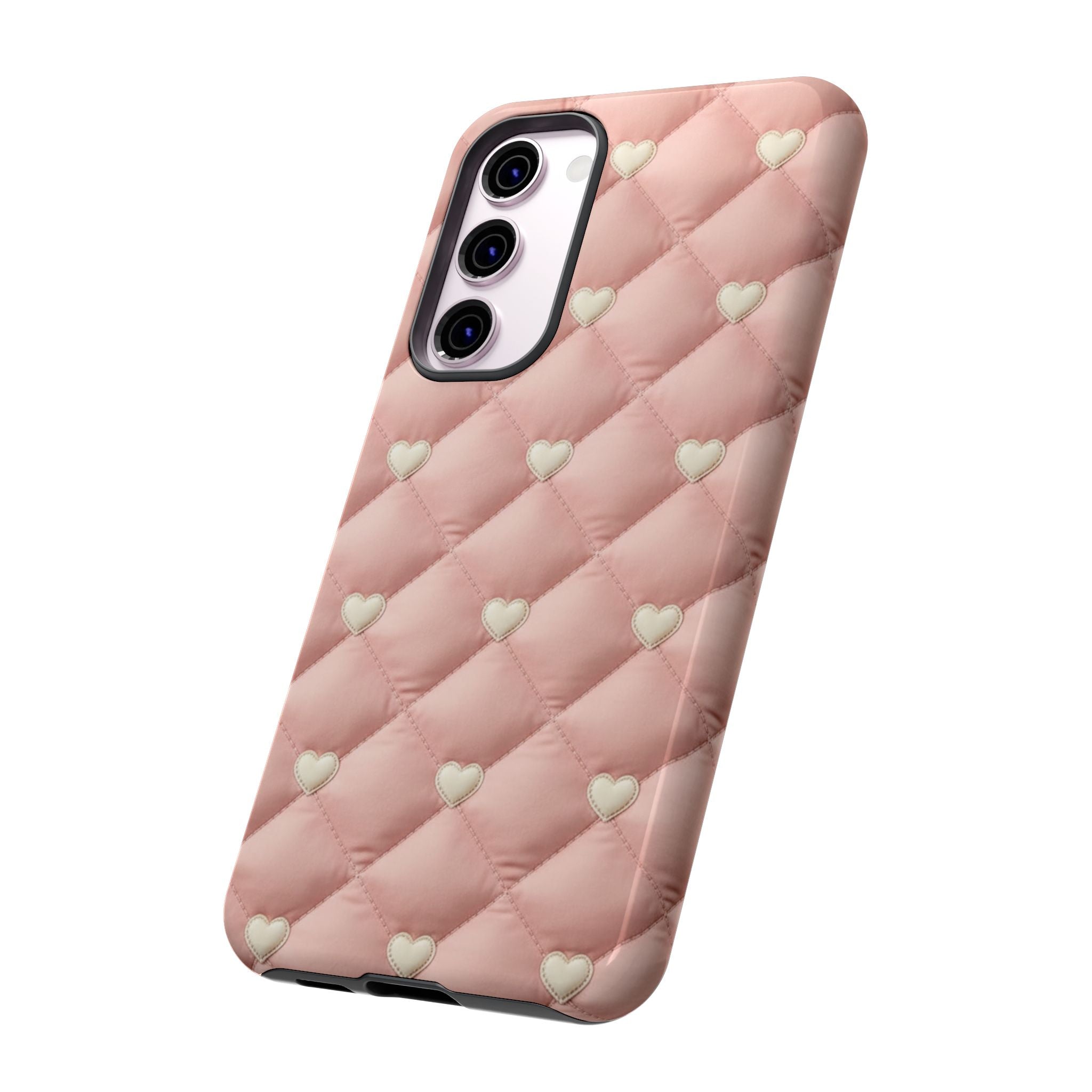Cream Love Quilt | Tough Case