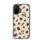 Ivory Ladybugs | Clear MagSafe Case