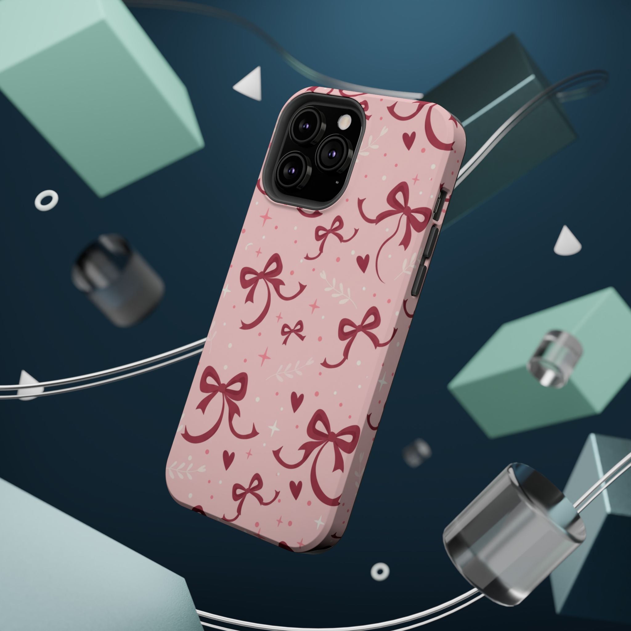 Coquette Bow Print | Tough MagSafe Case