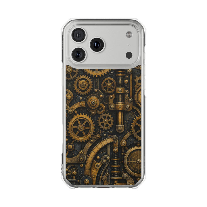 Brass Mechanica | Clear MagSafe Case