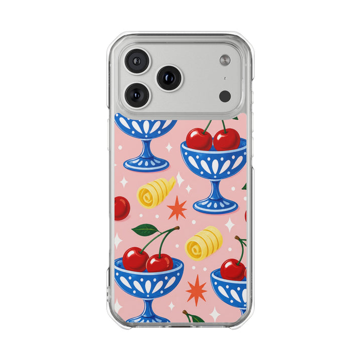 Cherry Coupes | Clear MagSafe Case