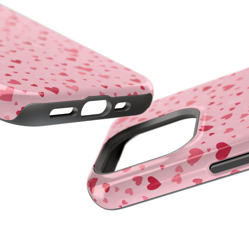 Blush Ditsy Heart | Tough MagSafe Case
