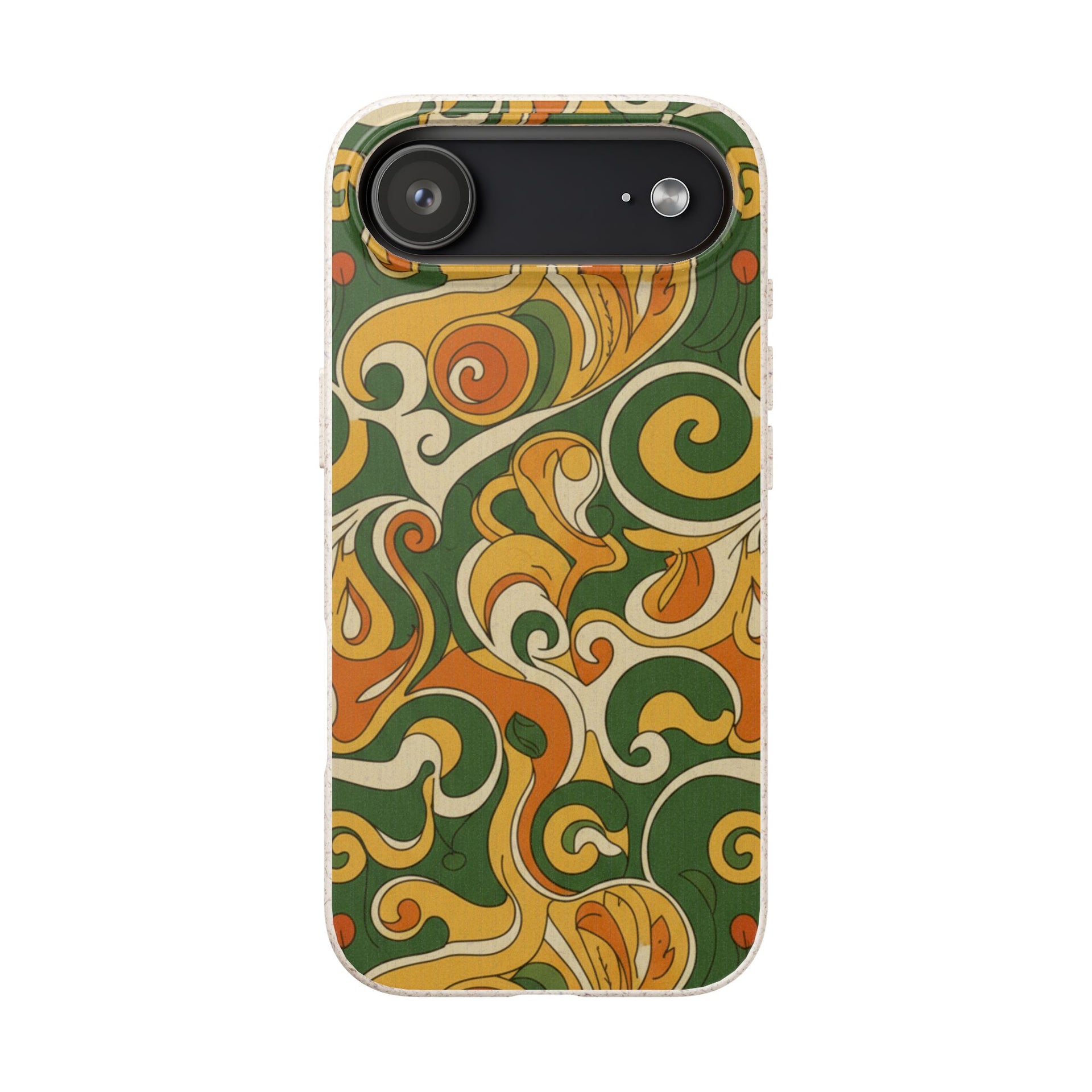 Olive Paisley | Biodegradable Case