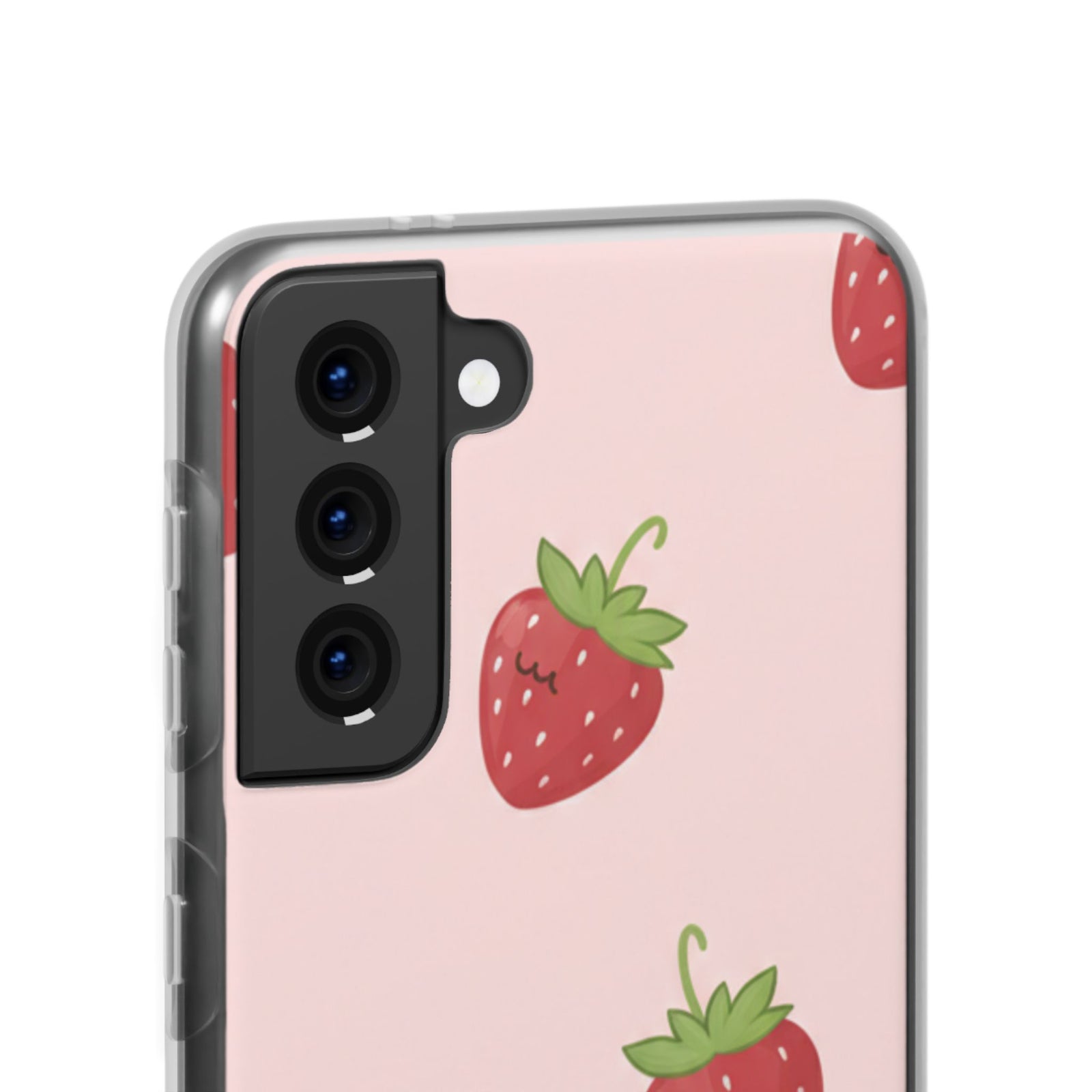 Strawberry Blush | Clear Case