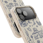 Whimsical Toile | Biodegradable Case