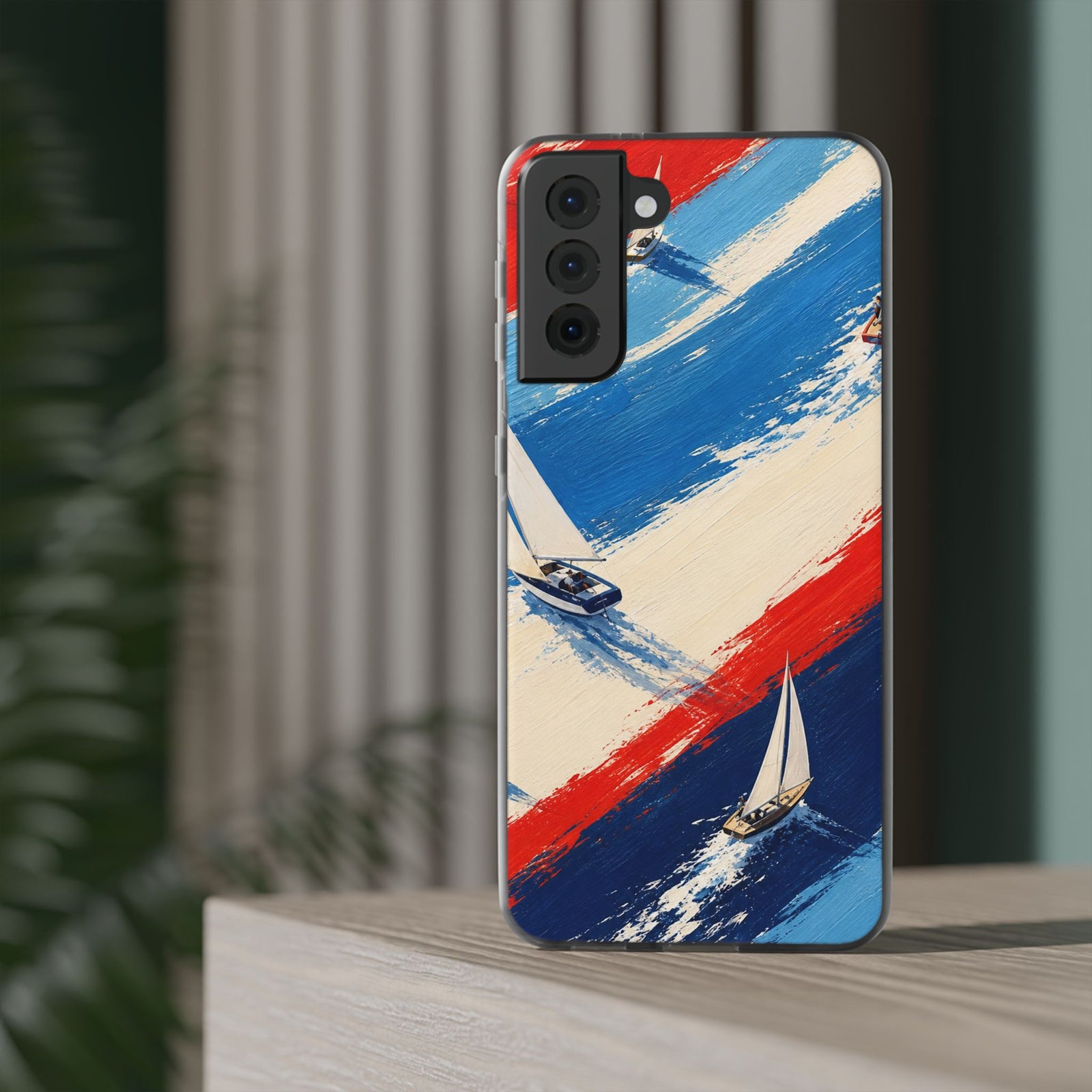 Regatta Stripes | Clear Case