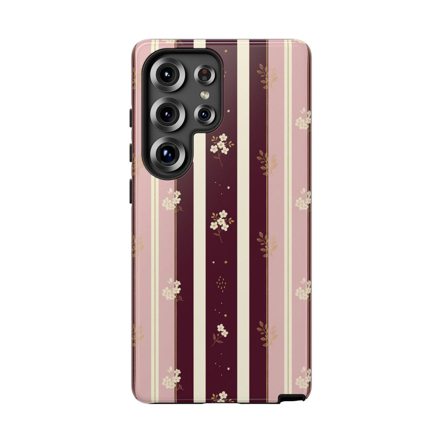 Vintage Pinstripe Bow | Tough Case
