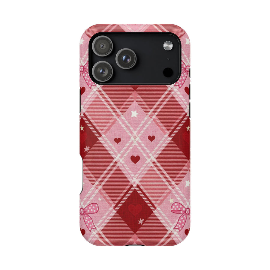 Heart Plaid | Tough MagSafe Case