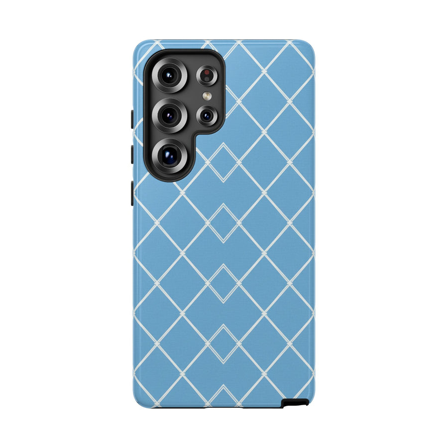 Sky Blue Argyle | Tough Case