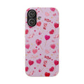 Pink Heartfall | Biodegradable Case