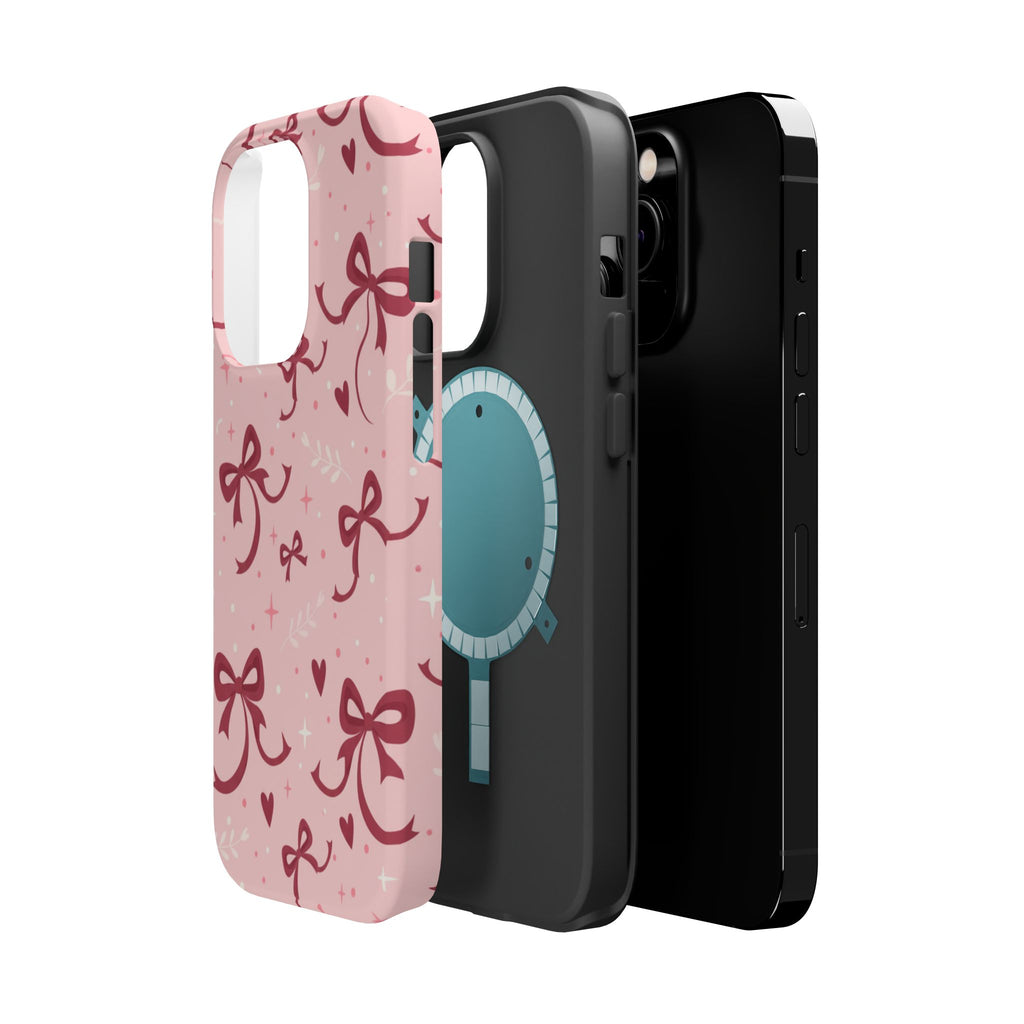 Coquette Bow Print | Tough MagSafe Case