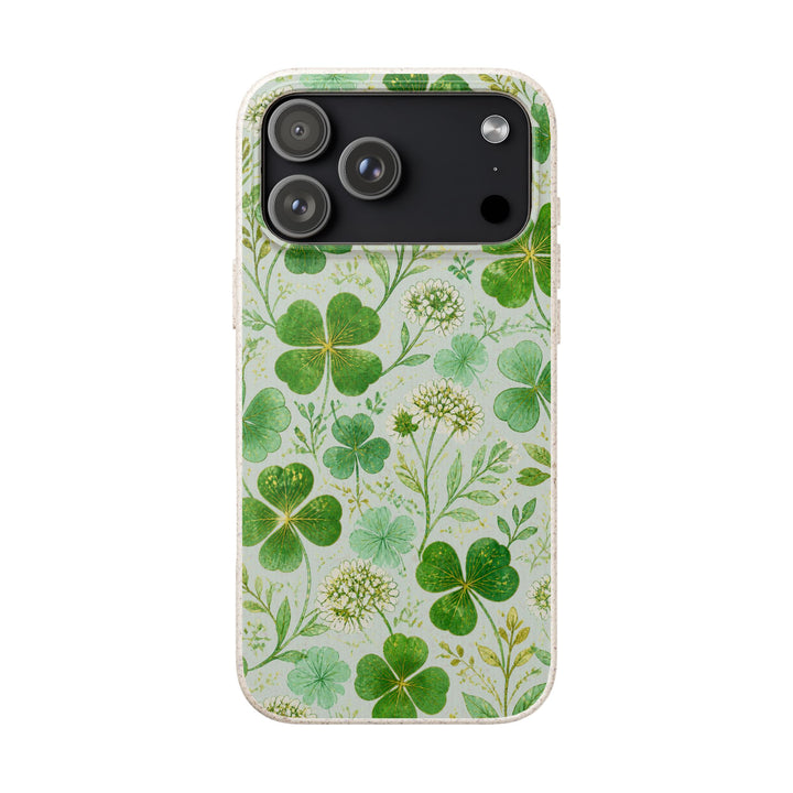 Clover Glow | Biodegradable Case
