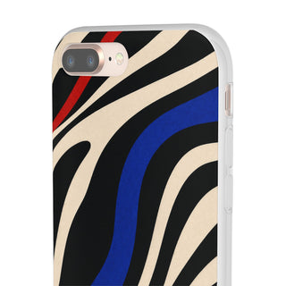 Zebra Rush | Frosted Clear Case — product image 55