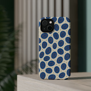 Ivory Cobalt | Tough MagSafe Case